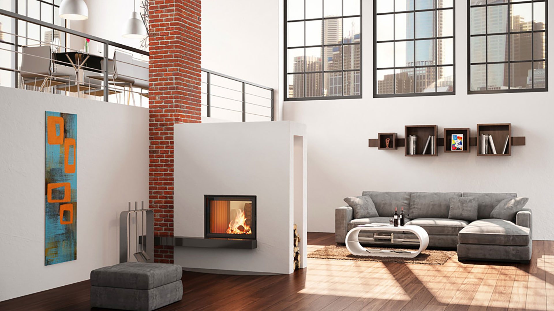 Wasserführende Kaminöfen